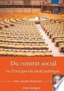 Du contrat social ou Principes du droit politique