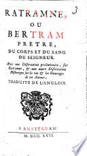 Du corps et du sang du Seignieur