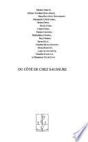 Du côté de chez Saussure