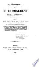 Du défrichement et du reboisement