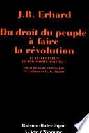 Du droit des peuples à faire la révolution
