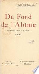 Du fond de l'abîme