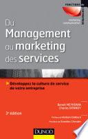 Du management au marketing des services - 3e éd.
