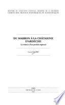 Du marron à la châtaigne d'Ardèche