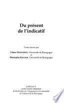 Du présent de l'indicatif