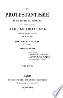 Du protestantisme et de toutes les hérésies dans leur rapport avec le socialisme