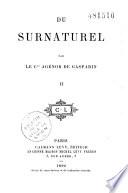 Du surnaturel