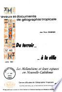 Du terroir-- à la ville