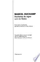 Duchamp du signe