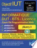 DUT Informatique - jQuery 3 (Tome 11)