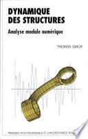 Dynamique des structures