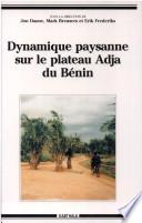 Dynamique paysanne sur le plateau Adja du Bénin