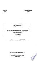 Dynamique urbaine, jeunesse et histoire au Togo