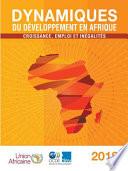 Dynamiques du développement en Afrique 2018