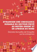Dynamiser une croissance durable du secteur privé au Moyen-Orient et en Afrique du Nord