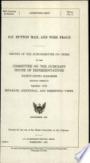 E.F. Hutton Mail and Wire Fraud