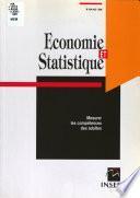 E & S. Economie et statistique