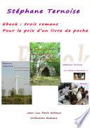 Ebook : trois romans pour le prix d'un livre de poche