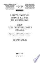EC Law Facing the New Millennium's Challenges