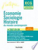 ECG 1 ET ECG 2 - Economie, Sociologie, Histoire du monde contemporain 2022-2023