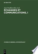 Échanges et communications, I