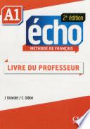 Écho - Niveau A1 - Guide pédagogique en version Ebook - 2ème édition