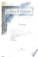 Echos d'Orient