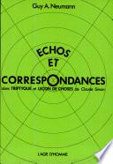 Echos et correspondance
