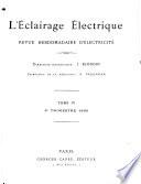 Éclairage électrique