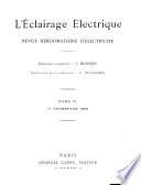 Éclairage électrique