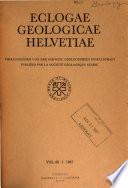 Eclogae geologicae Helvetiae
