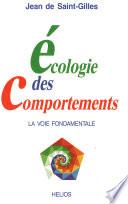 écologie des comportements