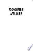 Econométrie appliquée