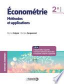 Économétrie : méthode et applications