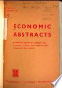 Economic Abstracts