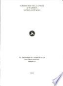 Economic and Social Effects of Highways