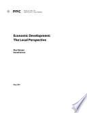 Economic Development: The Local Perspective