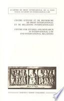 Economic Sanctions in International Law