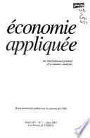 Économie appliquée