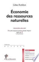 Économie des ressources naturelles