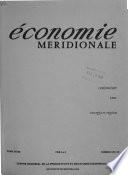 Economie méridionale
