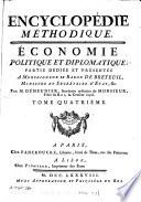 Économie politique et diplomatique