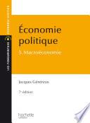 Économie politique - Tome 3 - Macroéconomie