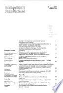 Economie & prévision
