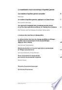 Economie & prévision