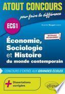 Économie, Sociologie et Histoire du monde contemporain - ECG1 - Nouveaux programmes