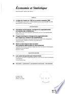 Économie & statistique