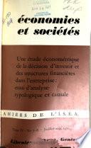 Économies et sociétés