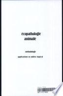 Ecopathologie animale