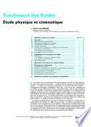 Ecoulement des Fluides